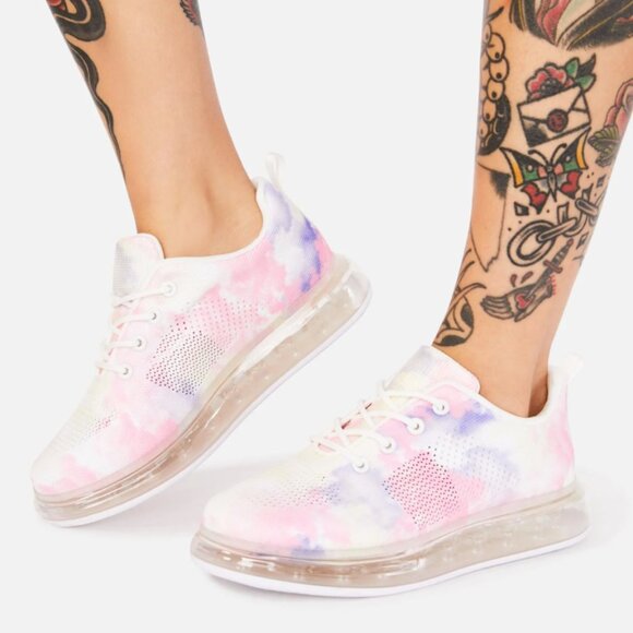 Galaxy universe colors air sneaker fashion size 9 - Picture 1 of 5
